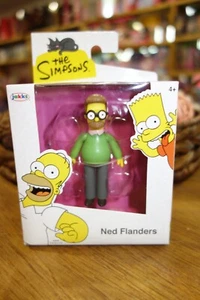 Jakks Pacific The Simpsons 2.5" Figure 2024 Wave 1 - Ned Flanders - Picture 1 of 5