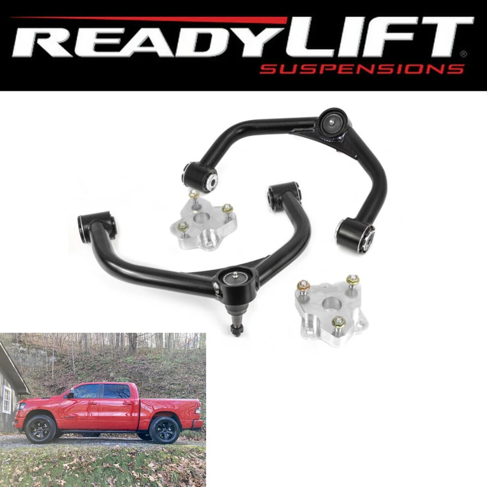 Kit de nivelación delantera ReadyLIFT® 66-1921 2" con brazos de control Ram 1500 2019-2022 4x4 Foto 1 de 1