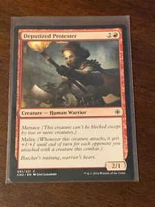 Magic the Gathering Conspiracy Take The Crown Deputized Protester - Picture 1 of 2