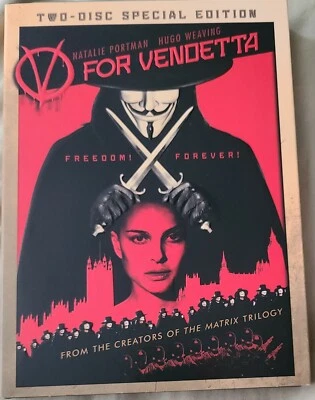 V for Vendetta (DVD, Two-Disc, Special Edition) w/ Slipcover - Image 1 of 3