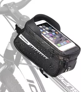 Portapacchi per Bicicletta Riflettente, Borsa Posteriore Bici, Borsa Bici Poster - Foto 1 di 7