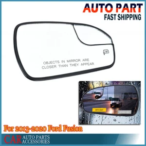 1* Conjunto de vidrio espejo retrovisor lateral derecho para Ford Fusion DS7Z-17K707-A 2013-2020 - Imagen 1 de 10