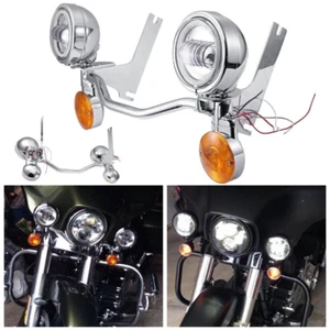 Passing LightS Bar Signal Kit For Harley Davidson Heritage Softail Classic FLSTC - Picture 1 of 12