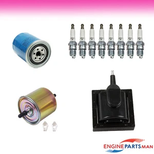 TK Fits 87-91 Ford F-150 V8 5.0L Tune up Kit Ignition Coil Plug Filters - Picture 1 of 1