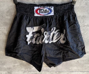 Fairtex Black & Camouflage Drawstring Waist Muay Thai Kick Boxershorts Size XL - Bild 1 von 7