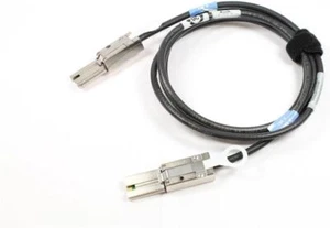 EMC Amphenol Mini-SAS SFF-8088 to SFF-8088 Molex 2 Meter Cable 038-003-787RevA12 - Picture 1 of 8