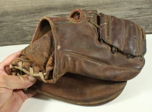 vintage Nokona fielders mitt glove Gene Clough signature tigers player - Picture 1 of 4
