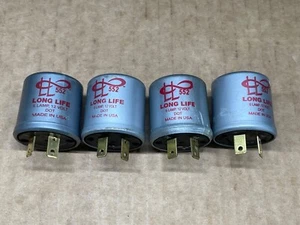 Four Electronic 12 volt Heavy Duty Flasher Hazard Turn Novita/Tridon TESTED x4 - Foto 1 di 3