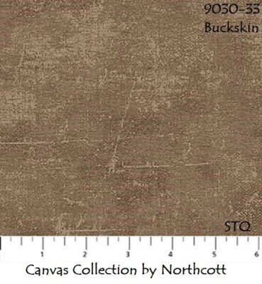 Tela de edredón de lona Buckskin beige tonal algodón de Northcott BTY 9030-33 Foto 1 de 4
