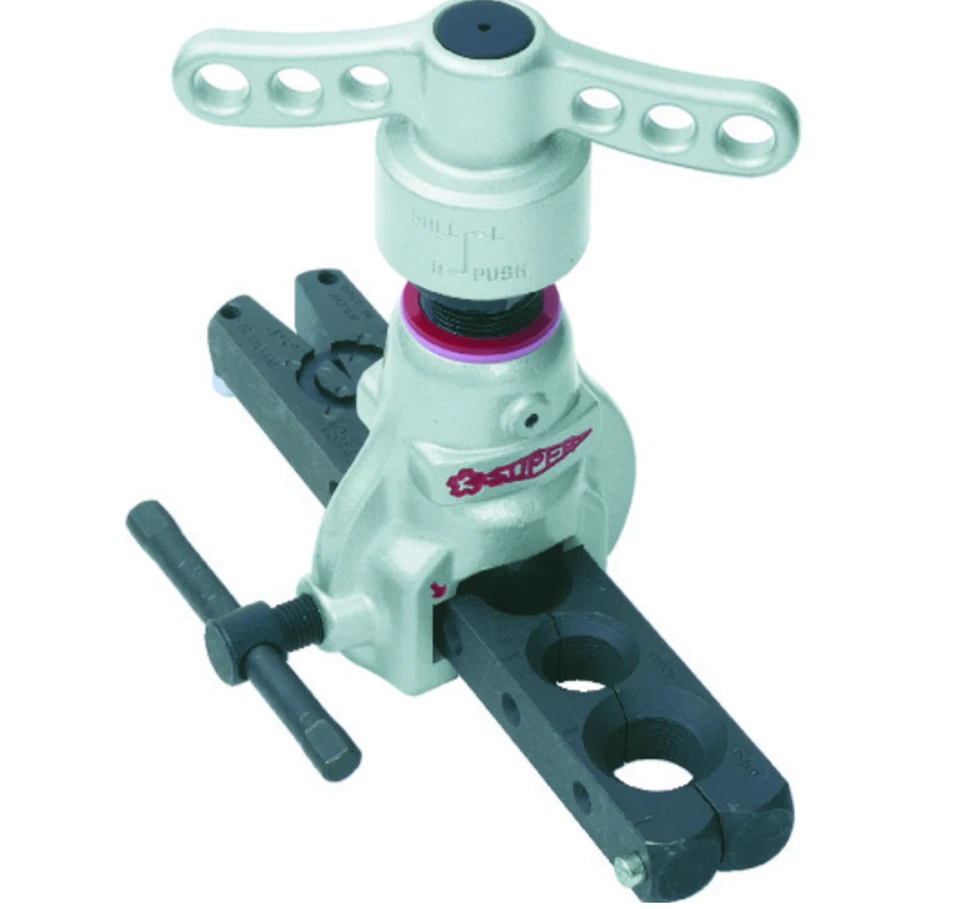 HVAC Flaring Tool 1/4"-3/4" | 45° Eccentric | Quick Handle | Supertool Japan - Image 1 of 1