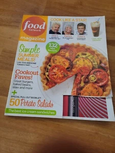 FOOD NETWORK MAGAZINE COOK LIKE A STARS JULY/AUGUST 2011 Volume 4 Number 6 READ! - Picture 1 of 3