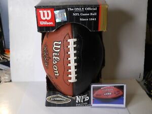 SUPER BOWL XXXII 32 Authentic Wilson NFL Game Football **PACKERS--BRONCOS**