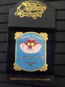 Disney Auctions Official Member Cheshire Cat Fan Club Pin #38105 LE 1000 Alice - Picture 1 of 2
