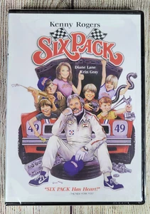 Six Pack (DVD) 1982 Kenny Rogers NEW / SEALED - Picture 1 of 2
