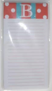 LOT OF 2 MAGNETIC NOTE PADS TO DO LIST PAPER 80 (160) MEMO SHEETS ON 2 MAGNETS - Picture 1 of 4
