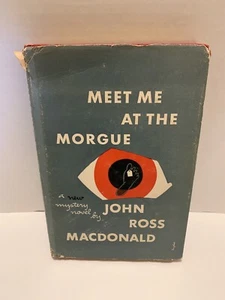 Meet Me At the Morgue - John Ross Macdonald 1953 Knopf Hardcover 1st BCE - Picture 1 of 8