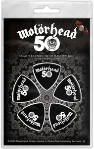 Motorhead '50'  set of 5 Tri-Tip Plectrums Pack - Picture 1 of 1