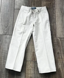 Polo Ralph Lauren khakifarbene Hose für Kleinkind Jungen Größe 3T Baumwolle verstellbarer Bund - Bild 1 von 4