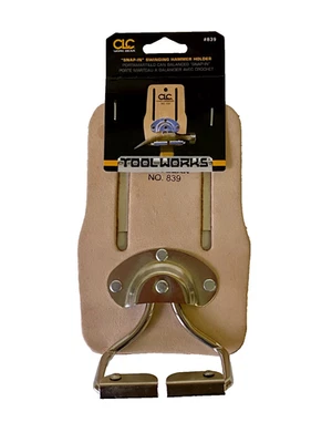 CLC 839 Snap In Swinging Hammer Holder, Toolworks Work Gear, Custom Leather - Image 1 of 2