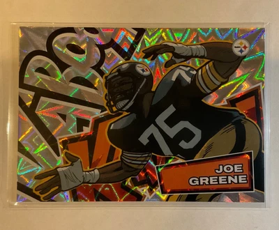 Panini Absolute 2025 — KaBOOM (Horizontal) — Joe Greene — CASE HIT (Noviembre 2025) — RAW Foto 1 de 4