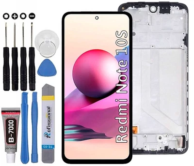 Für Xiaomi Redmi Note 10 10S 4G LCD Bildschirm Display Touchscreen Incell Rahmen - Bild 1 von 4