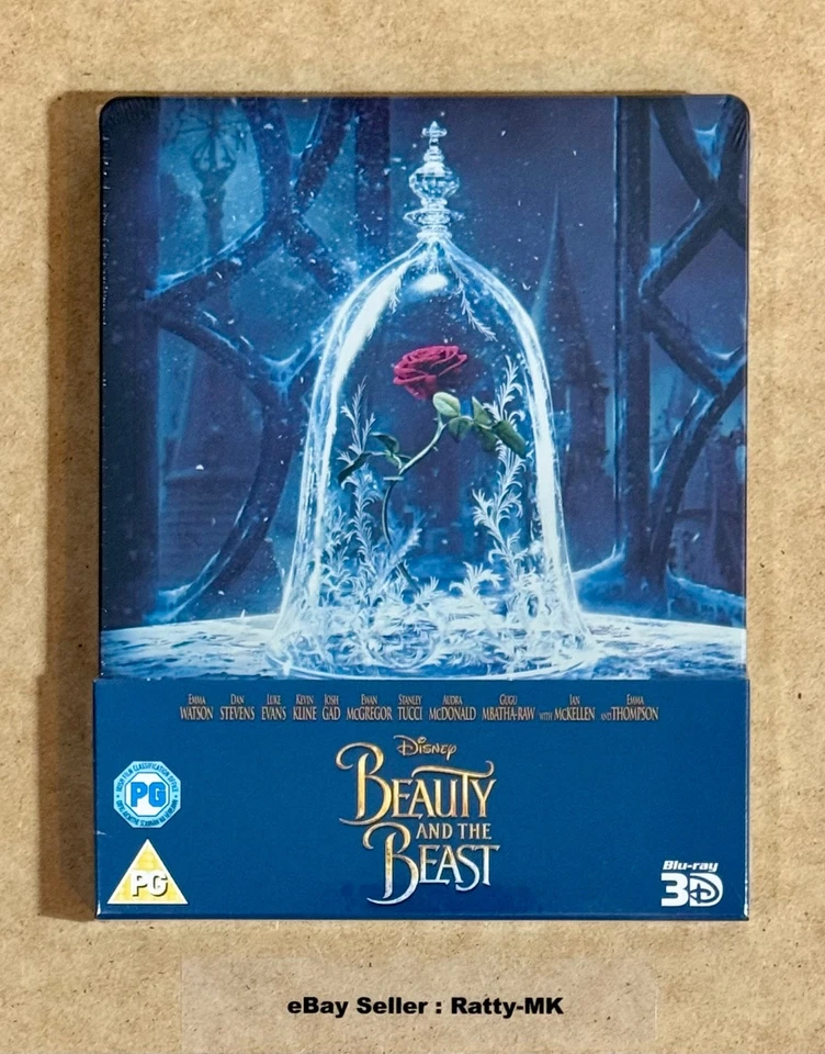 Beauty and The Beast Limited Edtion Steelbook 3d & 2d - Now out