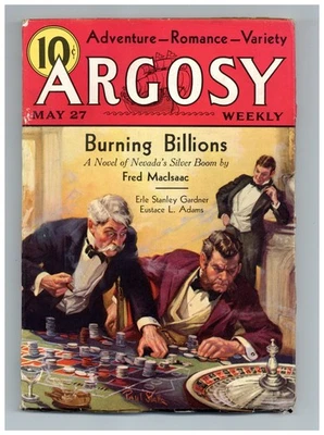 Argosy Part 4: Argosy Weekly May 27 1933 Vol. 238 #5 VG+ 4.5 - Image 1 of 3
