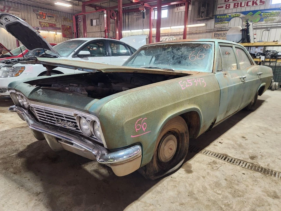 Regulador de ventana delantera del conductor manual 4 puertas para Chevrolet 1238957 1966 Foto 1 de 4