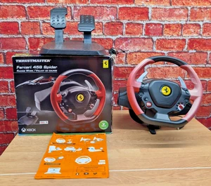 Thrustmaster Ferrari 458 Spider Racing Wheel for Xbox One – Boxed Used - Picture 1 of 18