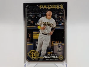 2024 Topps Update Series JACKSON MERRILL #US169 Rookie Debut RC - Picture 1 of 2