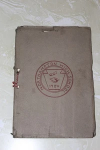 AS FOUND, 1924 NOTHAMPTON HIGH SCHOOL YEARBOOK NORTHAMPTON, PA. - Picture 1 of 5