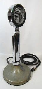 Vintage Astatic D-104 Lollipop Mikrofon Mikrofon mit G Ständer, 4 Pin ~ ungetestet - Bild 1 von 16