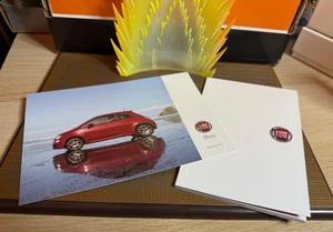 FIAT 500 500c 2012 pequeño folleto catálogo y postal conjunto de exhibición automática nuevo EE. UU. - Imagen 1 de 6