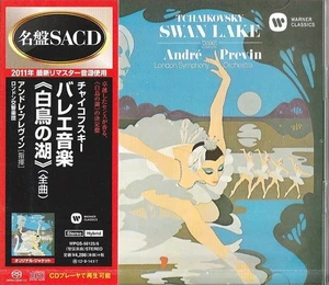 André Previn/LSO NEW 2 CD(SACD-Hybrid) Tchaikovsky Ballet Swan Lake Japan OBI - Picture 1 of 2