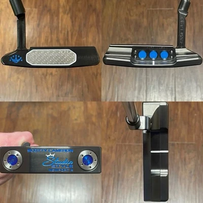 Scotty Cameron 2025 Studio Style Newport 2 Putter - LH - New - Xtreme Dark - BLU - Image 1 of 4
