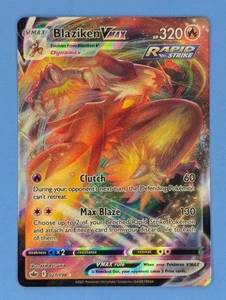 Blaziken VMAX 021/198 Pokémon TCG Ultra Rare SWSH06: Chilling Reign Near Mint - Picture 1 of 2