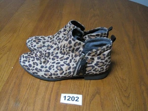 Dr Scholls Stivaletti Donna 9M Zip Stampa Leopardata Multicolore Cerniera Energizzata - Foto 1 di 13