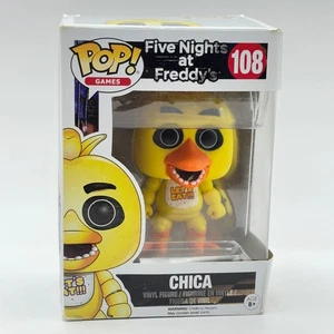 Funko Pop! Juegos: Five Nights at Freddy's - Chica #108 Nuevo En Caja Dañada - Imagen 1 de 7