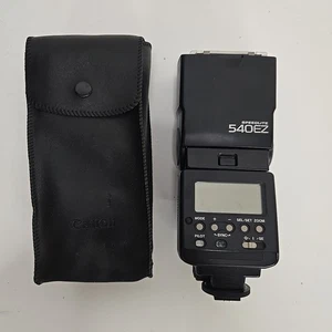 Canon Speedlite 540EZ w/ Pouch #737 (Parts Only) - Picture 1 of 2