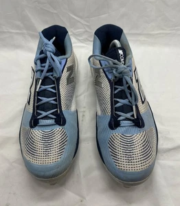 New Balance Mens FuelCell COMPv4 Molded TPU Baseball Cleats SKY BLUE Size 11.5 - Picture 1 of 13