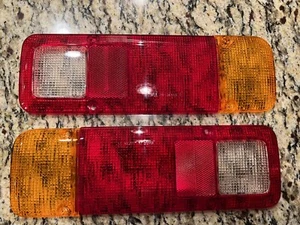 For Honda Acty HA3 HA4 Mini Truck Tail Rear Light Turn Signal Lenses L&R Set - Picture 1 of 1