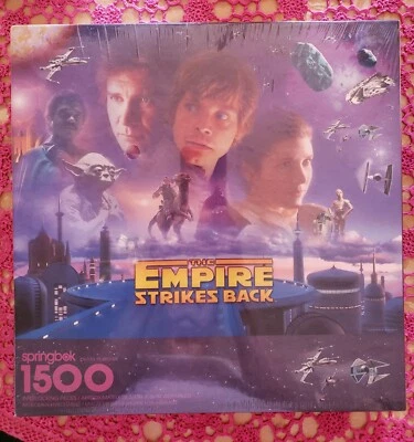 Rompecabezas Springbok 1500 piezas Star Wars - The Empire Strikes Back - ¡NUEVO! Foto 1 de 2