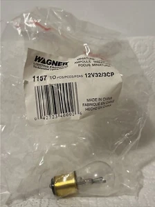Wagner - Miniature Stop & Turn/Parking Light Bulbs - Set of 10 - #1157 - NEW - Picture 1 of 6