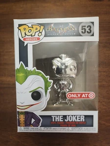 Funko Pop! Vinyl: Arkham Asylum - The Joker (Silver) (Chrome) - 53 - Target Ex - Bild 1 von 6