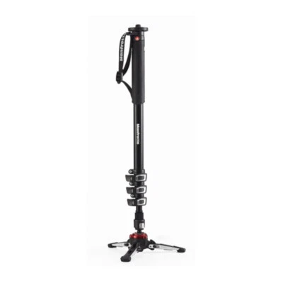 Manfrotto Monopiede video MVMXPROA4 in alluminio, 4 sezioni, base fluida - Immagine 1 di 3