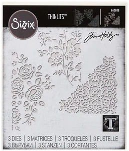 Thinlits Die 3PK-Mixed Media 5 von Tim Holtz Metall mehrfarbig 953cm x 953 cm... - Bild 1 von 5
