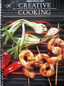 Jenn-Air CREATIVE COOKING spiral 1996 grill recipes cook book 32pg - Bild 1 von 4