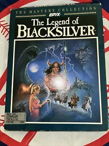 The Legend Of Blacksilver 1988 Apple II RPG Complete Epyx - Picture 1 of 4