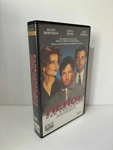 Heroe por Accidente Dustin Hoffman Geena Davis - VHS Cinta Tape Español - 3T - Imagen 1 de 3