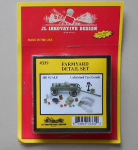 FARMLAND DETAIL SET HO 1:87 SCALE LAYOUT DIORAMA JL INNOVATIVE 339 WAGON PIGS - Picture 1 of 1